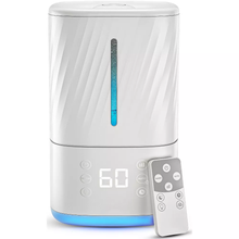 Load image into Gallery viewer, 4.5L Ultrasonic Humidifier With Warm &amp; Cool Mist Remote Control &amp; Leakproof Tank