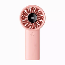 Load image into Gallery viewer, 3600mAh Pocket Handheld Fan With LED Power Display &amp; 5-Speed Brushless Motor