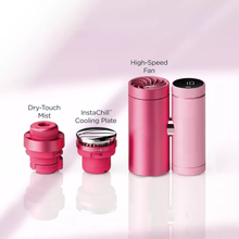 Load image into Gallery viewer, 3-in-1 Portable Cooling Fan With Misting &amp; Instant Cooling Plate