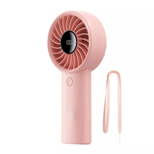 Load image into Gallery viewer, 3600mAh Pocket Handheld Fan With LED Power Display &amp; 5-Speed Brushless Motor