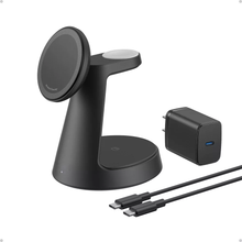 Load image into Gallery viewer, 3-in-1 Adjustable Angle Wireless Charging Station Stand